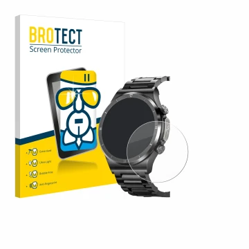 Parte frontale di una confezione del prodotto con il logo del marchio BROTECT. Accanto è raffigurato il dispositivo Powerwill 