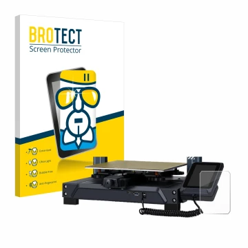 Parte frontale di una confezione del prodotto con il logo del marchio BROTECT. Accanto è raffigurato il dispositivo Elegoo Nep