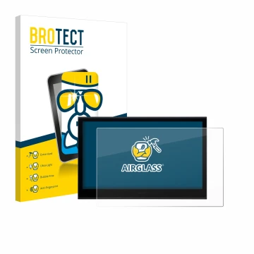 Parte frontale di una confezione del prodotto con il logo del marchio BROTECT. Accanto è raffigurato il dispositivo Wacom Movi