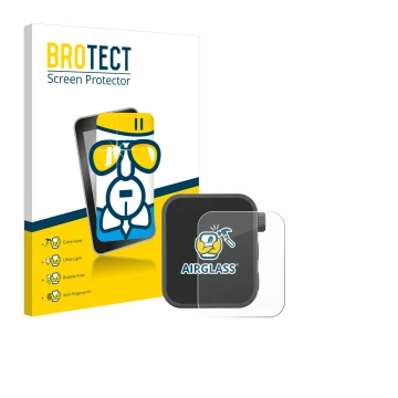 Parte frontale di una confezione del prodotto con il logo del marchio BROTECT. Accanto è raffigurato il dispositivo Godox X3 c