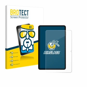 Parte frontale di una confezione del prodotto con il logo del marchio BROTECT. Accanto è raffigurato il dispositivo Blackview 