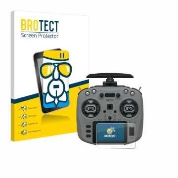 Parte frontale di una confezione del prodotto con il logo del marchio BROTECT. Accanto è raffigurato il dispositivo Jumper T15