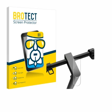 Parte frontale di una confezione del prodotto con il logo del marchio BROTECT. Accanto è raffigurato il dispositivo Navee S65 