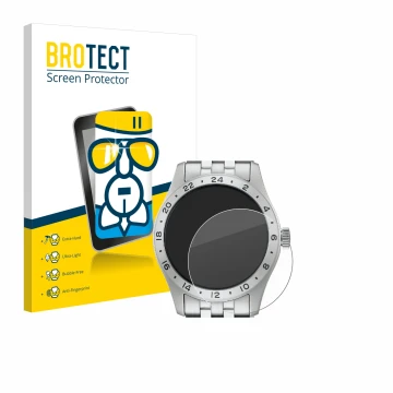 Parte frontale di una confezione del prodotto con il logo del marchio BROTECT. Accanto è raffigurato il dispositivo Seiko 5 Sp