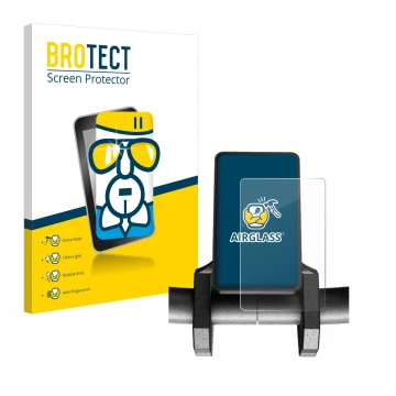 Parte frontale di una confezione del prodotto con il logo del marchio BROTECT. Accanto è raffigurato il dispositivo Joyor S8-S