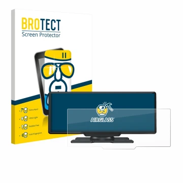 Parte frontale di una confezione del prodotto con il logo del marchio BROTECT. Accanto è raffigurato il dispositivo Lamto 9.26