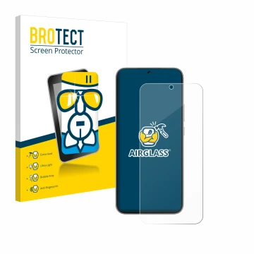 Parte frontale di una confezione del prodotto con il logo del marchio BROTECT. Accanto è raffigurato il dispositivo Huawei Nov