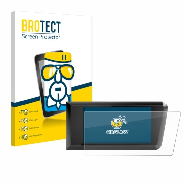 Parte frontale di una confezione del prodotto con il logo del marchio BROTECT. Accanto è raffigurato il dispositivo Bosch Puri