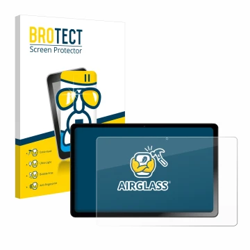 Parte frontale di una confezione del prodotto con il logo del marchio BROTECT. Accanto è raffigurato il dispositivo HMD T21 co