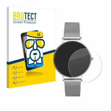 Parte frontale di una confezione del prodotto con il logo del marchio BROTECT. Accanto è raffigurato il dispositivo Xcoast X-W