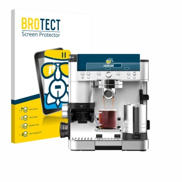 Parte frontale di una confezione del prodotto con il logo del marchio BROTECT. Accanto è raffigurato il dispositivo Ninja Luxe