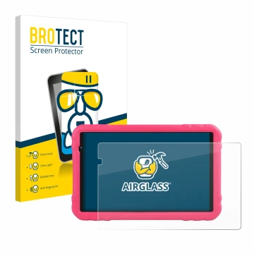 Parte frontale di una confezione del prodotto con il logo del marchio BROTECT. Accanto è raffigurato il dispositivo Juedur R50