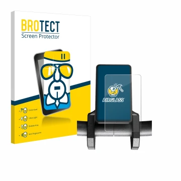 Parte frontale di una confezione del prodotto con il logo del marchio BROTECT. Accanto è raffigurato il dispositivo Joyor S5 V