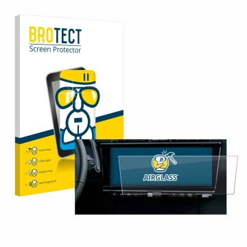 Parte frontale di una confezione del prodotto con il logo del marchio BROTECT. Accanto è raffigurato il dispositivo DS 7 Facel