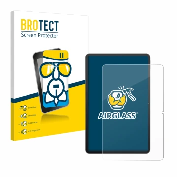 Parte frontale di una confezione del prodotto con il logo del marchio BROTECT. Accanto è raffigurato il dispositivo Redmagic N