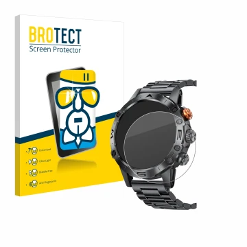 Parte frontale di una confezione del prodotto con il logo del marchio BROTECT. Accanto è raffigurato il dispositivo DekeFit MT