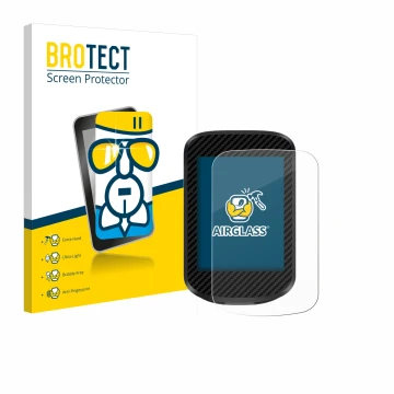 Parte frontale di una confezione del prodotto con il logo del marchio BROTECT. Accanto è raffigurato il dispositivo igpsport B