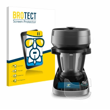 Parte frontale di una confezione del prodotto con il logo del marchio BROTECT. Accanto è raffigurato il dispositivo Cecotec Ma