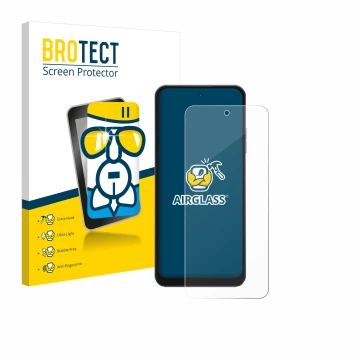 Parte frontale di una confezione del prodotto con il logo del marchio BROTECT. Accanto è raffigurato il dispositivo Hotwav Not