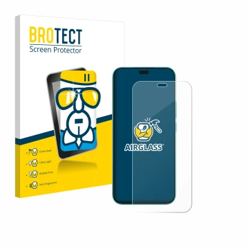Parte frontale di una confezione del prodotto con il logo del marchio BROTECT. Accanto è raffigurato il dispositivo Honor X8c 