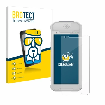 Parte frontale di una confezione del prodotto con il logo del marchio BROTECT. Accanto è raffigurato il dispositivo Dojo Pocke