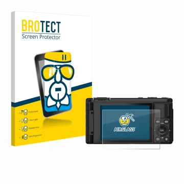 Parte frontale di una confezione del prodotto con il logo del marchio BROTECT. Accanto è raffigurato il dispositivo Yashica Ci