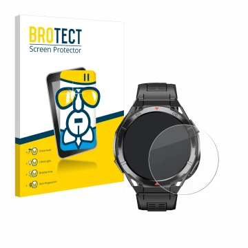 Parte frontale di una confezione del prodotto con il logo del marchio BROTECT. Accanto è raffigurato il dispositivo Oukitel BT