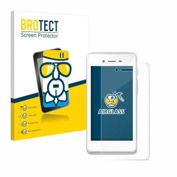 Parte frontale di una confezione del prodotto con il logo del marchio BROTECT. Accanto è raffigurato il dispositivo Pax A50 wa