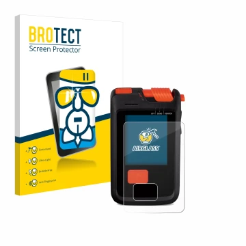 Parte frontale di una confezione del prodotto con il logo del marchio BROTECT. Accanto è raffigurato il dispositivo Mammut Bar