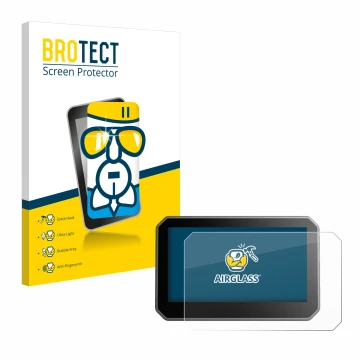 Parte frontale di una confezione del prodotto con il logo del marchio BROTECT. Accanto è raffigurato il dispositivo Elegoo Cen