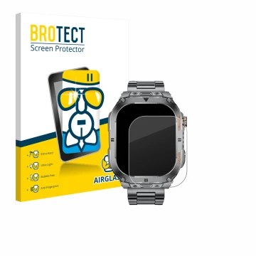 Parte frontale di una confezione del prodotto con il logo del marchio BROTECT. Accanto è raffigurato il dispositivo SUNKTA EF9