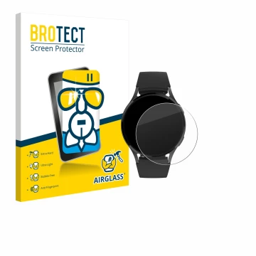 Parte frontale di una confezione del prodotto con il logo del marchio BROTECT. Accanto è raffigurato il dispositivo Levowatch 