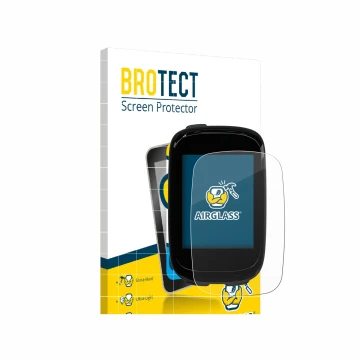 Parte frontale di una confezione del prodotto con il logo del marchio BROTECT. Accanto è raffigurato il dispositivo Decathlon 