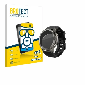 Parte frontale di una confezione del prodotto con il logo del marchio BROTECT. Accanto è raffigurato il dispositivo Knauermann