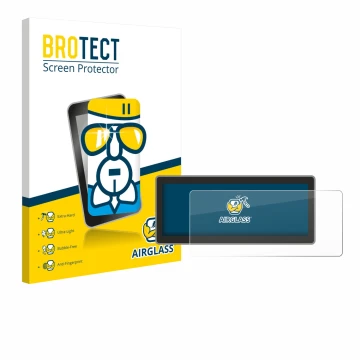 Parte frontale di una confezione del prodotto con il logo del marchio BROTECT. Accanto è raffigurato il dispositivo RSNAV Seri