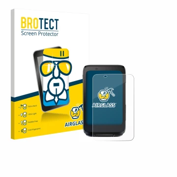 Parte frontale di una confezione del prodotto con il logo del marchio BROTECT. Accanto è raffigurato il dispositivo iGPSPORT B
