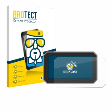 Parte frontale di una confezione del prodotto con il logo del marchio BROTECT. Accanto è raffigurato il dispositivo Honda Forz