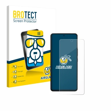 Parte frontale di una confezione del prodotto con il logo del marchio BROTECT. Accanto è raffigurato il dispositivo ASUS ROG P