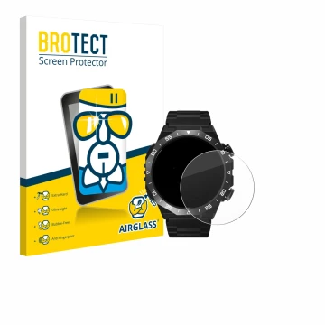 Parte frontale di una confezione del prodotto con il logo del marchio BROTECT. Accanto è raffigurato il dispositivo HOIFA S11 