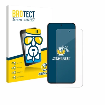 Parte frontale di una confezione del prodotto con il logo del marchio BROTECT. Accanto è raffigurato il dispositivo Oppo Reno 