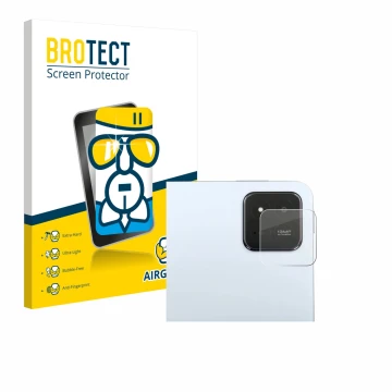 Parte frontale di una confezione del prodotto con il logo del marchio BROTECT. Accanto è raffigurato il dispositivo Xiaomi Pad