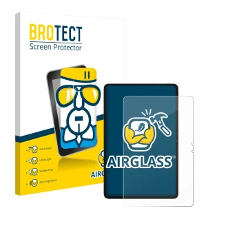 Parte frontale di una confezione del prodotto con il logo del marchio BROTECT. Accanto è raffigurato il dispositivo Blackview 