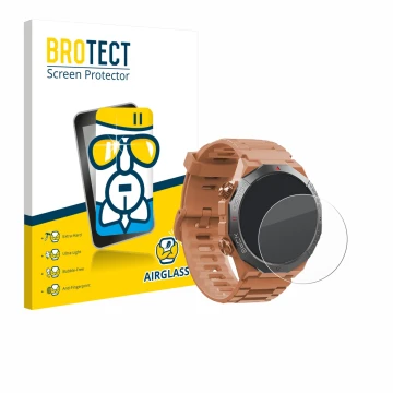 Parte frontale di una confezione del prodotto con il logo del marchio BROTECT. Accanto è raffigurato il dispositivo Qecnato S1