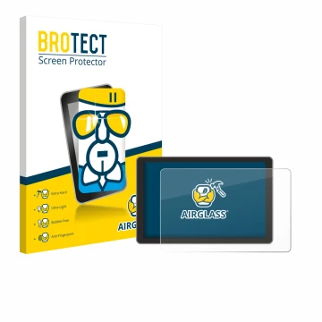 Parte frontale di una confezione del prodotto con il logo del marchio BROTECT. Accanto è raffigurato il dispositivo Victron En