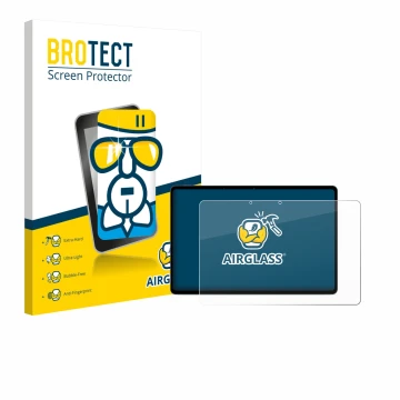 Parte frontale di una confezione del prodotto con il logo del marchio BROTECT. Accanto è raffigurato il dispositivo OnePlus Pa