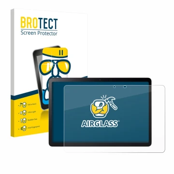 Parte frontale di una confezione del prodotto con il logo del marchio BROTECT. Accanto è raffigurato il dispositivo Acer Iconi