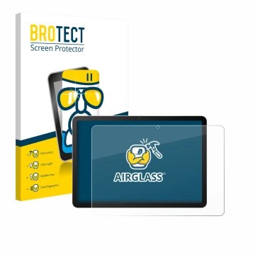 Parte frontale di una confezione del prodotto con il logo del marchio BROTECT. Accanto è raffigurato il dispositivo Wacom Movi