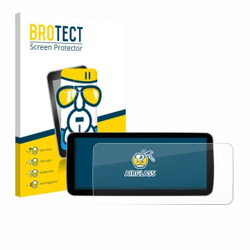 Parte frontale di una confezione del prodotto con il logo del marchio BROTECT. Accanto è raffigurato il dispositivo Ninetom Ca