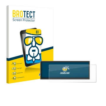 Parte frontale di una confezione del prodotto con il logo del marchio BROTECT. Accanto è raffigurato il dispositivo Carpuride 