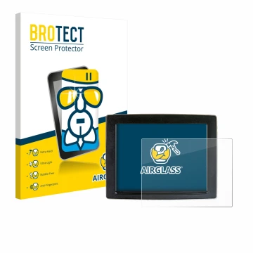 Parte frontale di una confezione del prodotto con il logo del marchio BROTECT. Accanto è raffigurato il dispositivo John Deere